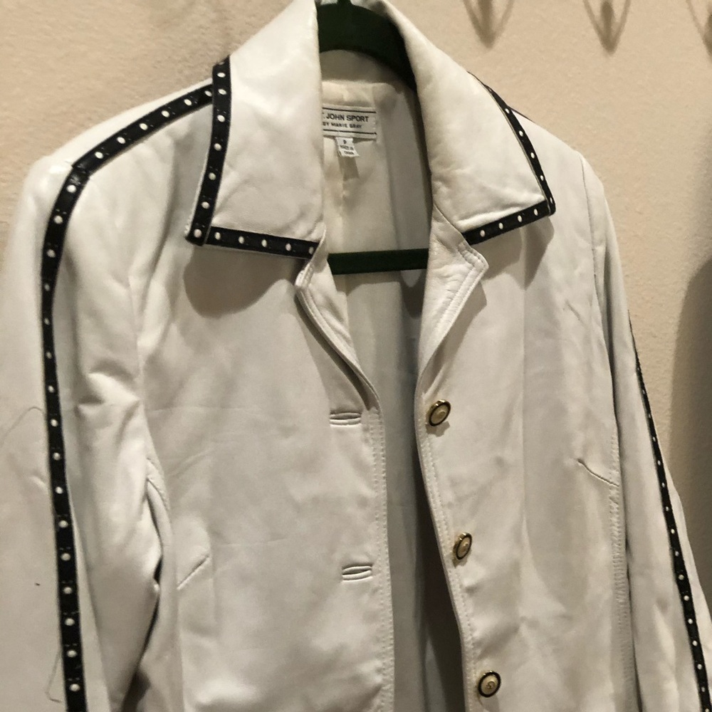 St. John Leather Jacket